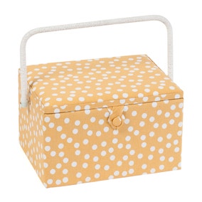Hobby Gift Spots Medium Sewing Box