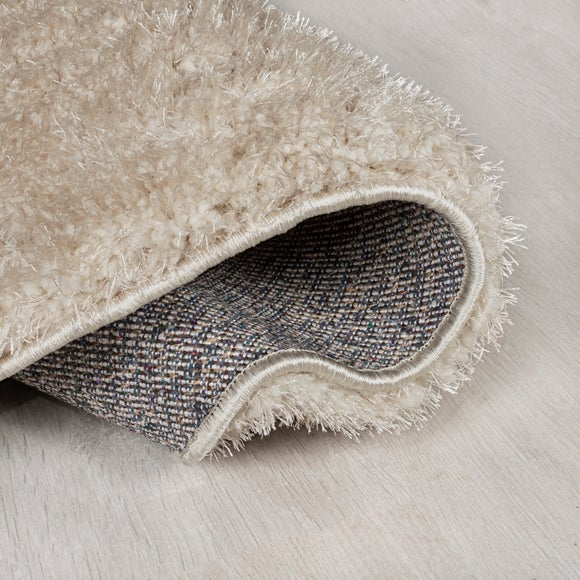 Indulgence Circle Shaggy Rug Dunelm