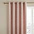 Pearl Print Blush Eyelet Curtains  undefined