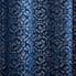 Pearl Print Luxe Navy Eyelet Curtains  undefined