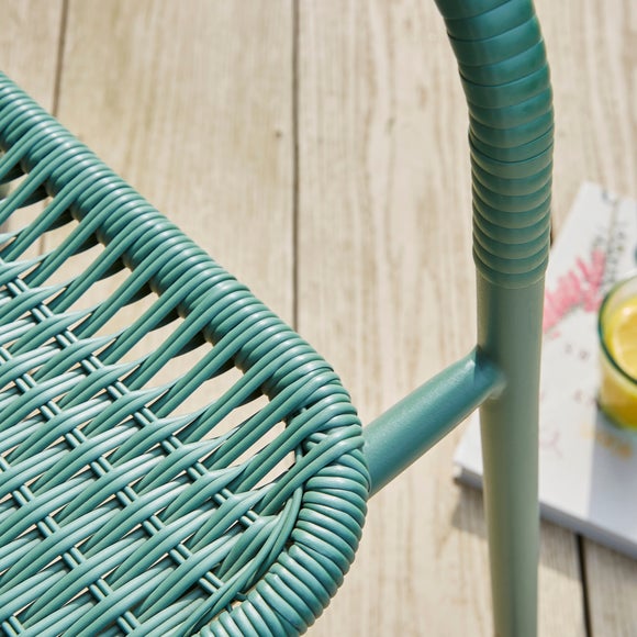 Rattan Bistro Chair | Dunelm