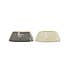 Scruffs Set of 2 Long Eared Dog Bowls Cream and Grey