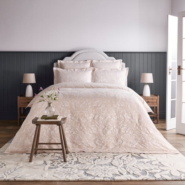 Dorma Winchester Champagne Duvet Cover and Pillowcase Set image 1 of 3