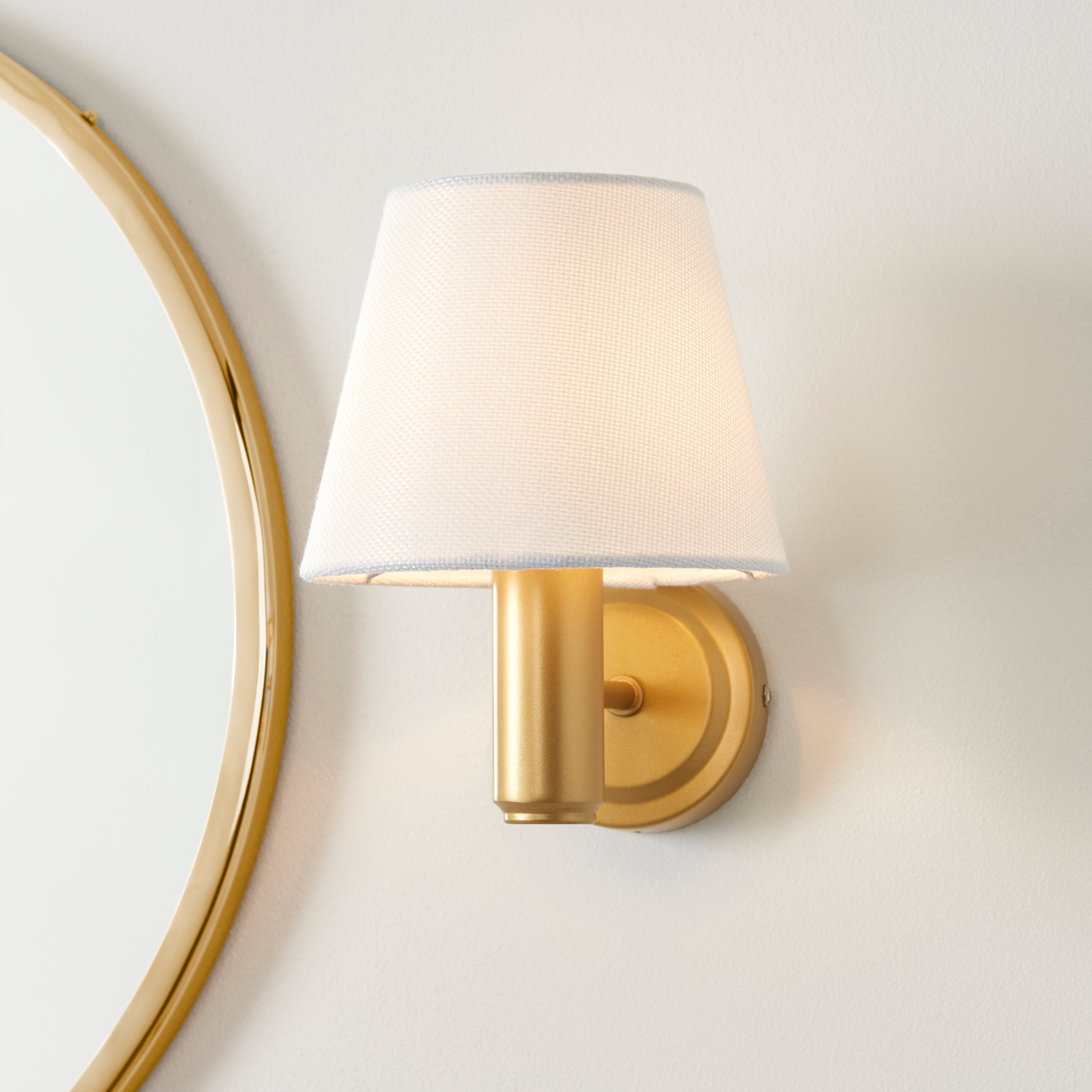 Jessie Bathroom Wall Light Gold