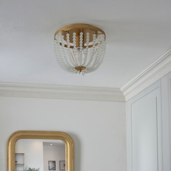 dunelm beaded chandelier