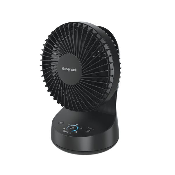 Quietset Oscillating Table Fan, Black image 1 of 3