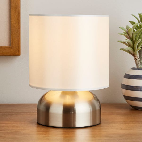 Sicily Touch Table Lamp White