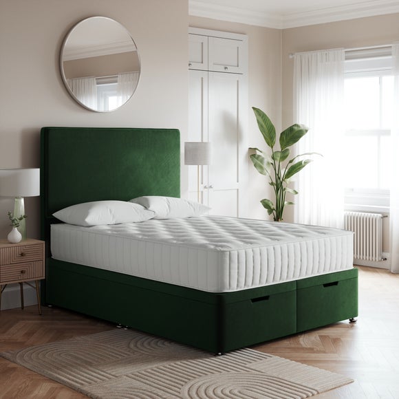 Luxury End Ottoman Bed Frame Velvet