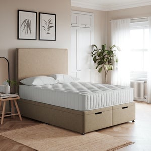 Luxury End Ottoman Bed Frame- Tweed