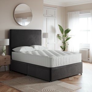 Luxury Side Ottoman Bed Frame- Velvet