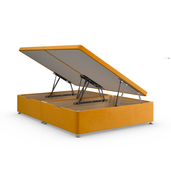 Side Velvet Ottoman Base Dunelm