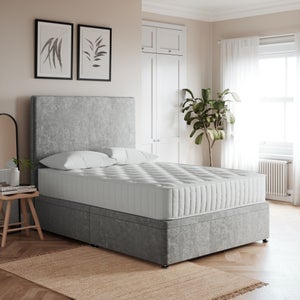 Luxury Side Ottoman Bed Frame- Chenille
