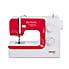Silver 302 Sewing Machine Red and White