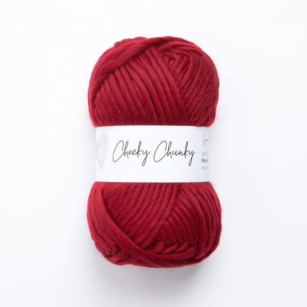 Wool Couture Cheeky Chunky Yarn 100g Ball Ruby