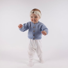 Wool Couture Baby Cardigan Knitting Kit