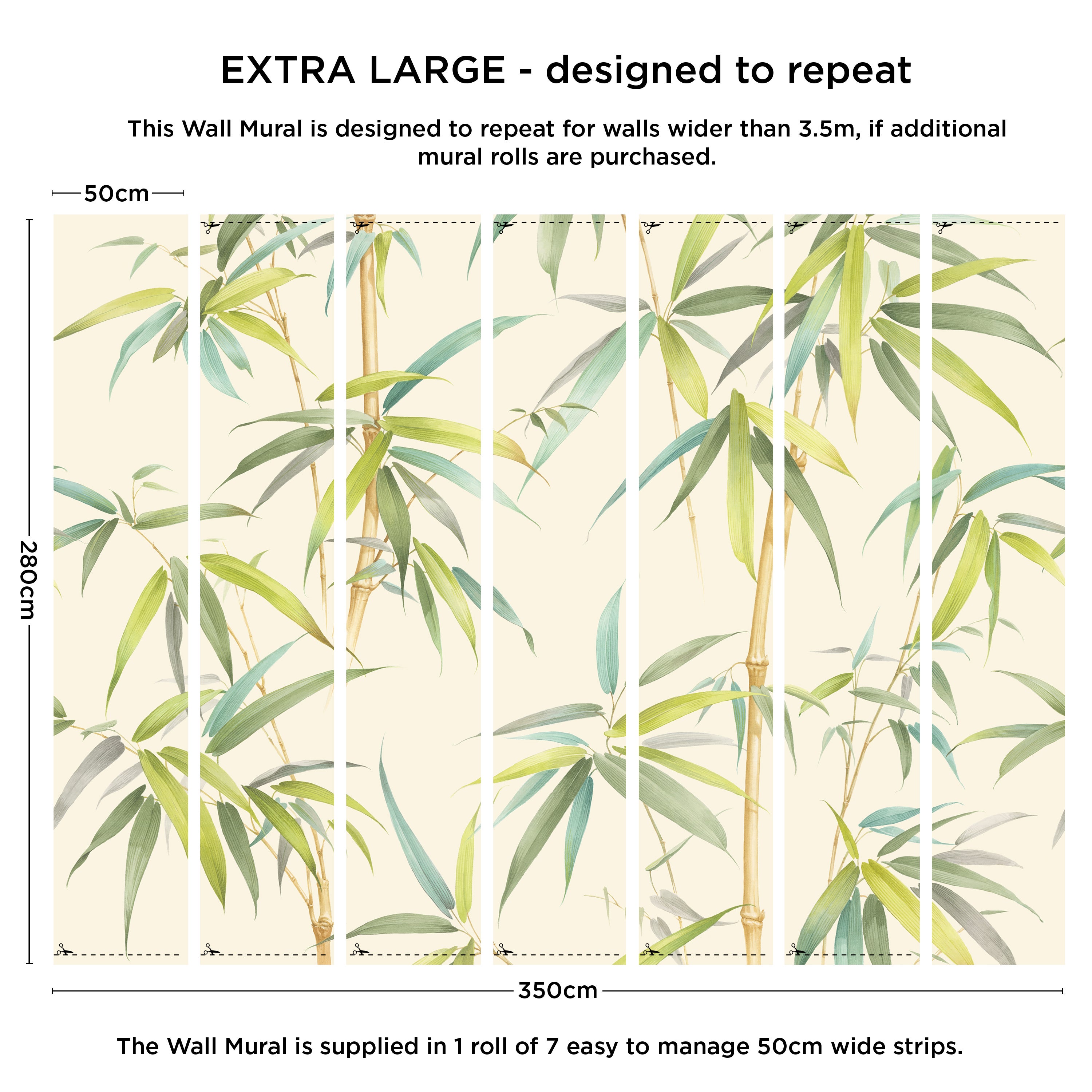 Bamboo Mural | Dunelm