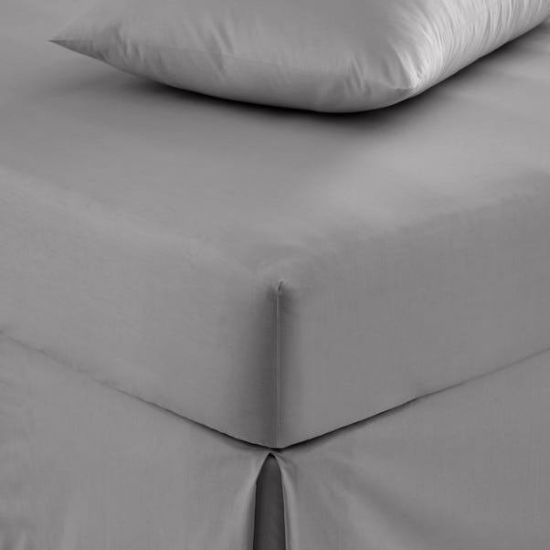 Pure Cotton Fitted Sheet Dove (Grey) undefined