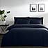 Pure Cotton Duvet Cover Luxe Navy undefined