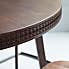 Cantwell Round Dining Table  Brown