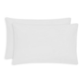 Super Soft Microfibre Plain Standard Pillowcase Pair