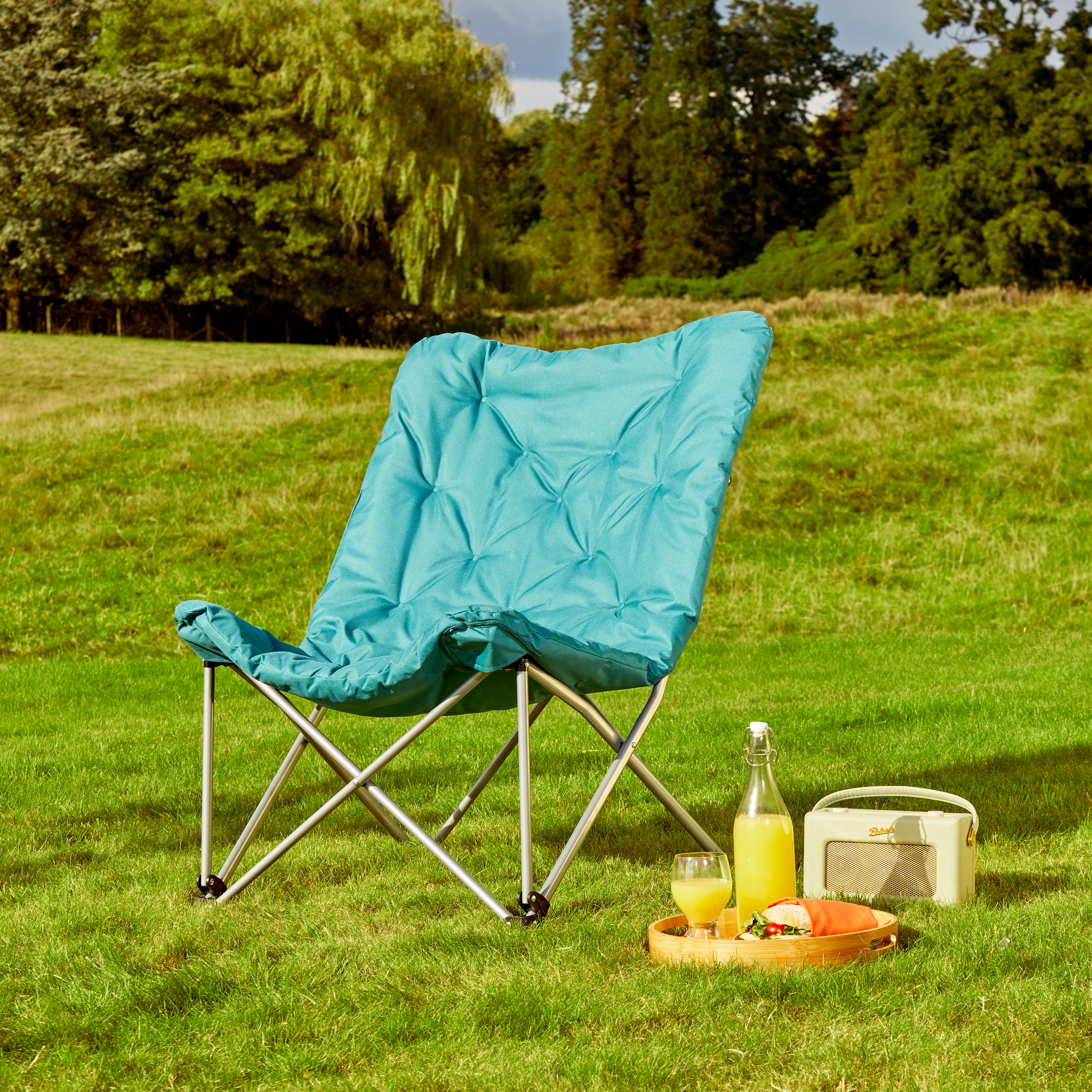 Padded Butterfly Camping Chair