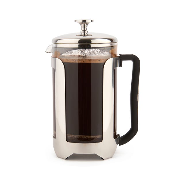 La Cafetiere Roma Stainless Steel 12 Cup Cafetiere image 1 of 2