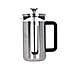 La Cafetiere Pisa Brushed Chrome 8 Cup Cafetiere Silver