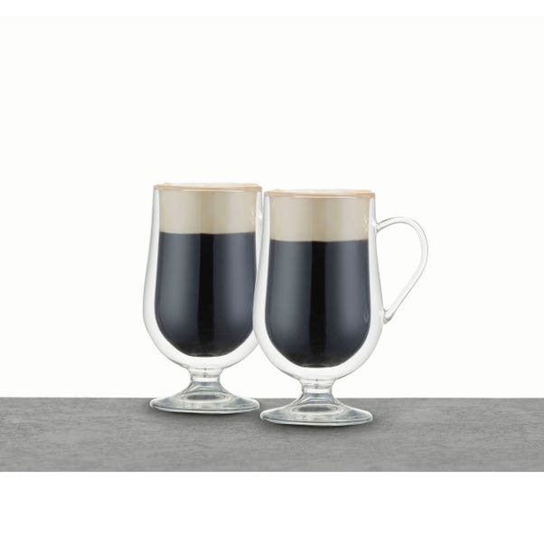 Set of 2 La Cafetiere Double Walled Irish Coffee Glasses image 1 of 2
