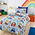 Farmyard Blue Duvet Cover and Pillowcase Set  undefined