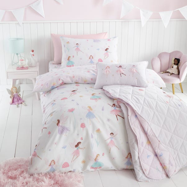 Meadow Fairies Duvet Cover and Pillowcase Set image 1 of 7