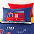 Fire Engine Duvet Cover and Pillowcase Set  undefined