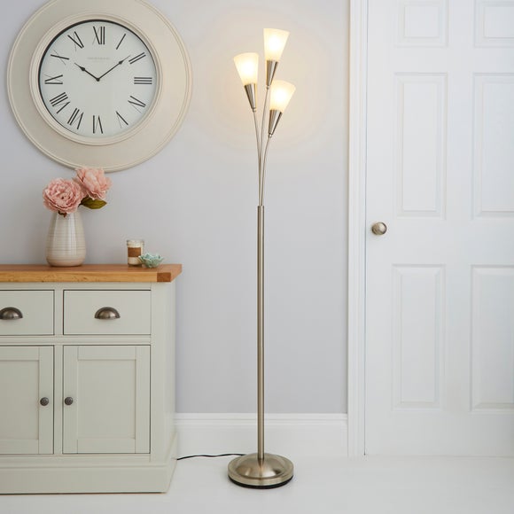 Crystal floor outlet lamp dunelm