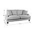 Beatrice Chunky Soft Chenille Sofa Bed Chunky Soft Chenille Pacific