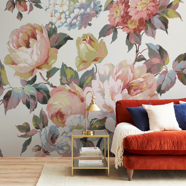 Floral Wall Mural | Dunelm
