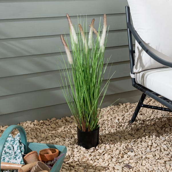 Artificial Foxtail Potted Grass 80cm image 1 of 2