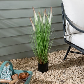 Artificial Foxtail Potted Grass 80cm