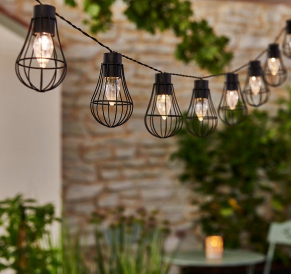 Dunelm outdoor store string lights