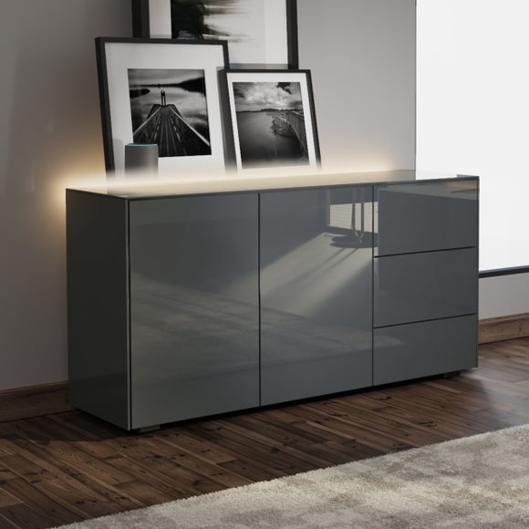 Frank olsen intel clearance led sideboard black