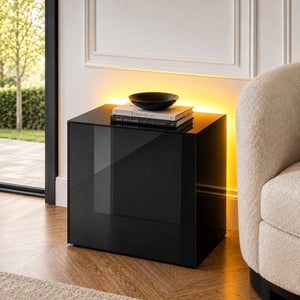 Intel Led 1 Door Lamp Table