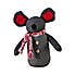 Mouse Knitted Scarf Grey Doorstop Grey