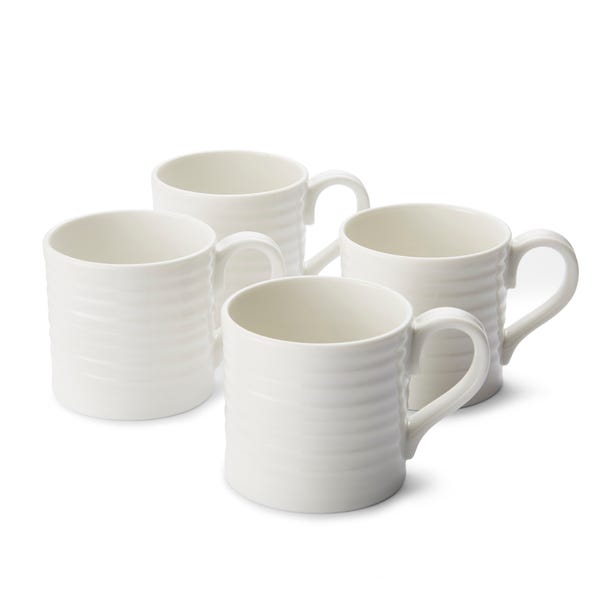 Set of 4 Sophie Conran for Portmeirion Short Mugs image 1 of 5