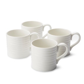 Set of 4 Sophie Conran for Portmeirion Short Mugs