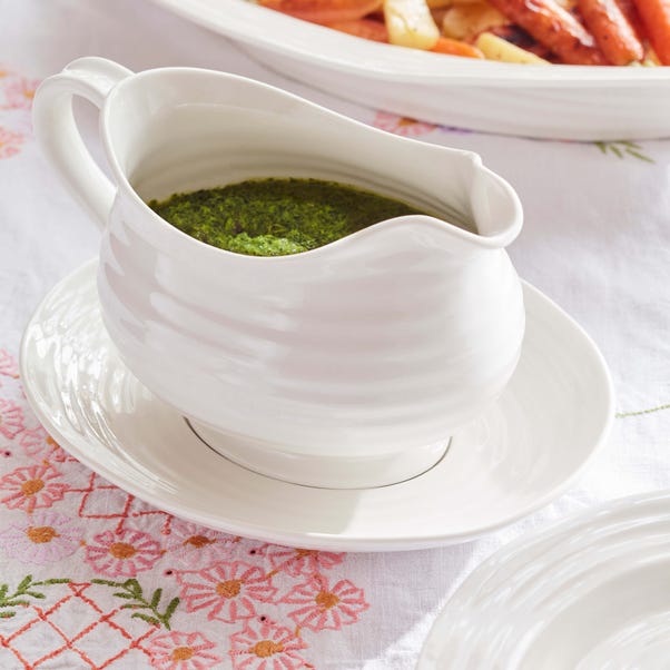 Sophie Conran for Portmeirion Gravy Boat and Stand image 1 of 7