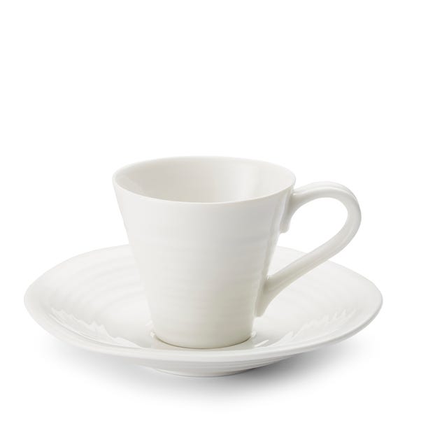 Set of 2 Sophie Conran for Portmeirion Espresso Cups & Saucers image 1 of 6