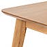 Boden Rectangular Oak Veneer Dining Table with 4 Ibsen Dining Chairs Oak