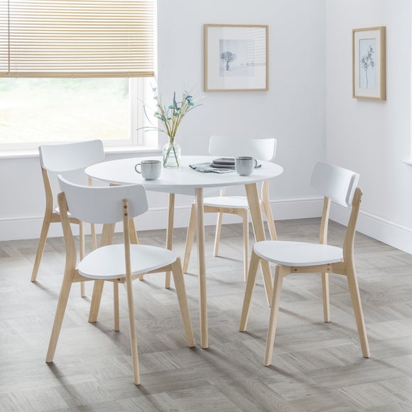 dunelm white table