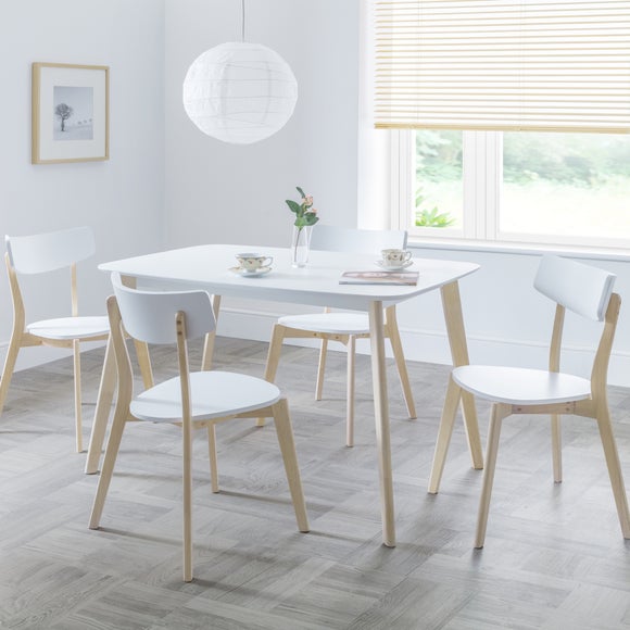 dunelm white table