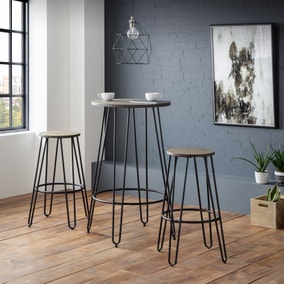 Dalston 4 Seater Round Bar Table