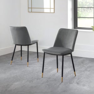 Delaunay Set Of 2 Dining Chairs- Velvet