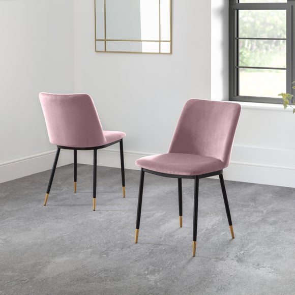 Dunelm discount chairs pink